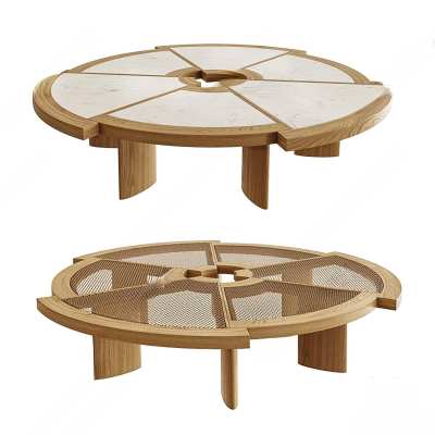 CASSINA 529 RIO侘寂茶几3D模型下载